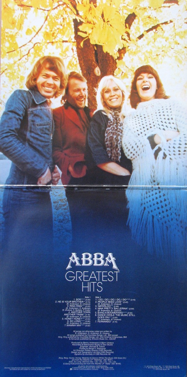 ABBA : Greatest Hits (LP,Compilation,Reissue)
