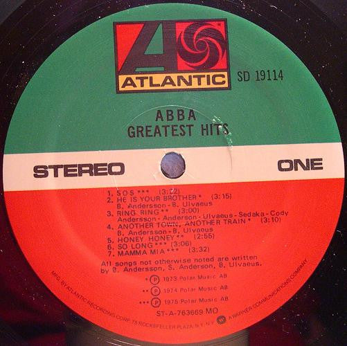 ABBA : Greatest Hits (LP,Compilation,Reissue)