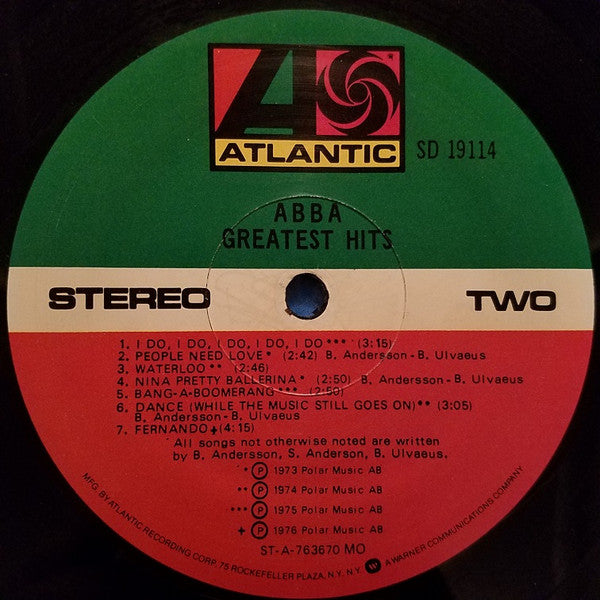 ABBA : Greatest Hits (LP,Compilation,Reissue)