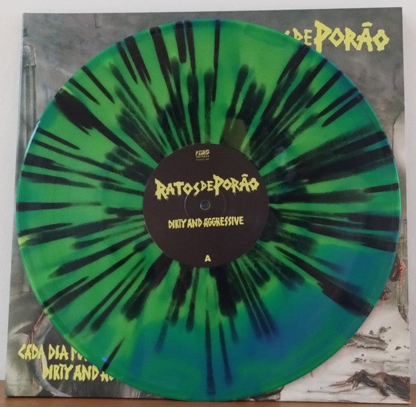 Ratos De Porão :  Cada Dia Mais Sujo E Agressivo / Dirty And Aggressive  (LP,Album,Reissue)