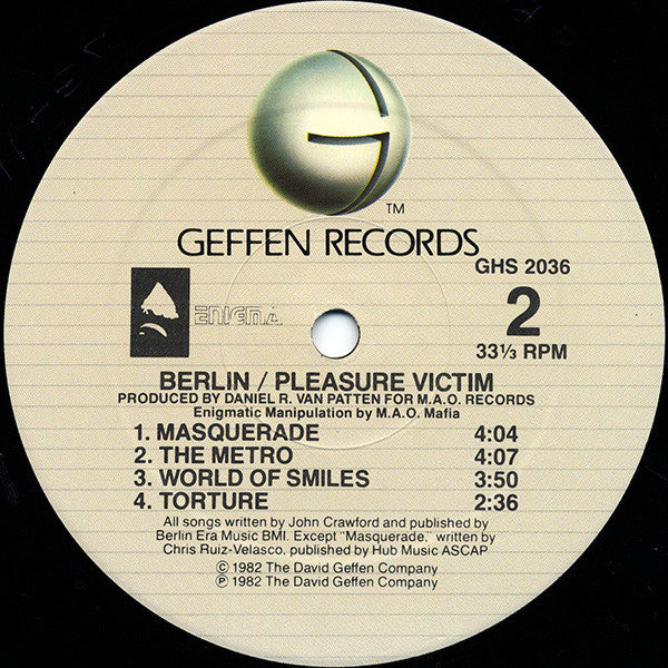 Berlin : Pleasure Victim (LP,Album,Reissue)