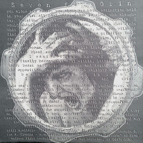 Overcast (3) / Arise (6) : Seven Ft. Grin / Spy Vs. Spy (7",33 ⅓ RPM)