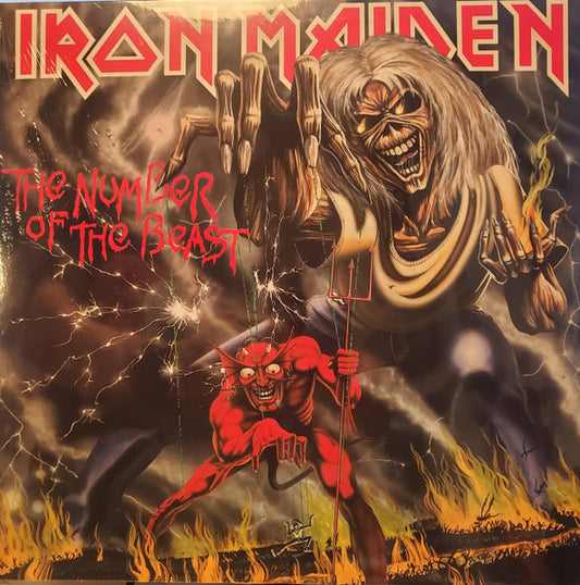 Iron Maiden : The Number Of The Beast (LP,Album,Reissue,Remastered)