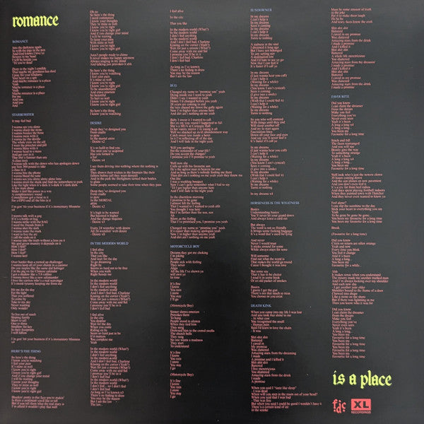 Fontaines D.C. : Romance (LP,Album)
