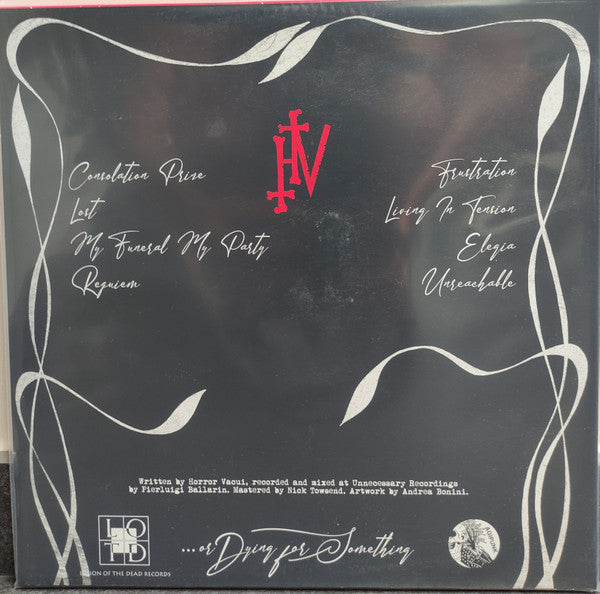 Horror Vacui (3) : Living For Nothing... (LP,Album,Repress)