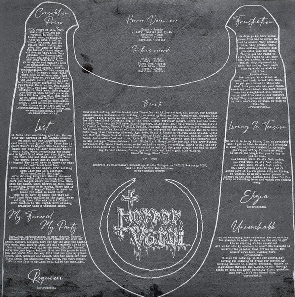 Horror Vacui (3) : Living For Nothing... (LP,Album,Repress)