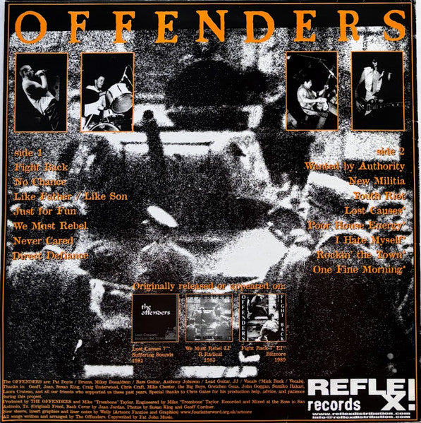 Offenders : We Must Rebel (LP,Album,Reissue)