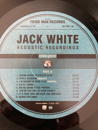 Jack White (2) : Acoustic Recordings 1998-2016 (LP,Album,Remastered)