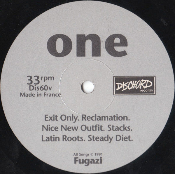 Fugazi : Steady Diet Of Nothing (LP,Album)