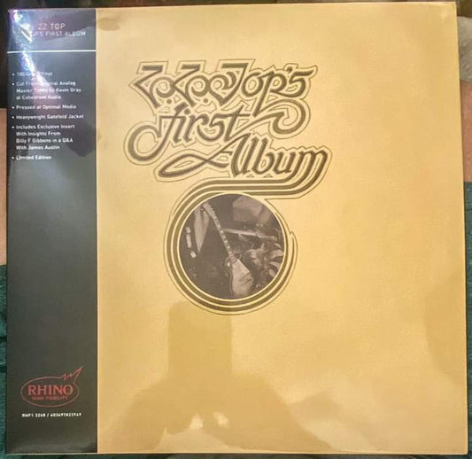 ZZ Top : ZZ Top’s First Album (LP,Album,Limited Edition,Reissue,Stereo)