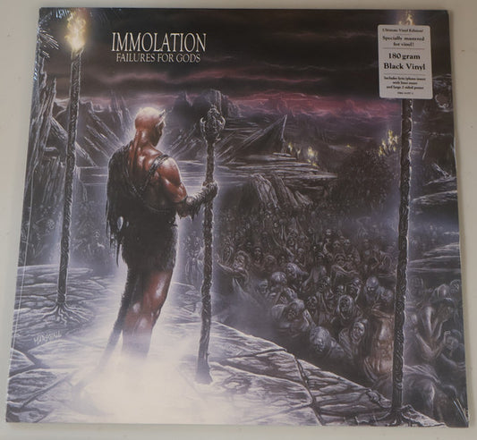 Immolation : Failures For Gods (LP,Reissue,Repress)