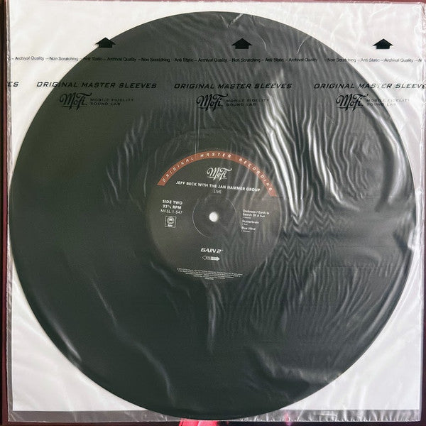 Jeff Beck With The Jan Hammer Group : Live (LP,Album,Limited Edition,Numbered,Remastered,Stereo)