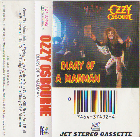 Ozzy Osbourne : Diary Of A Madman (Album,Stereo)