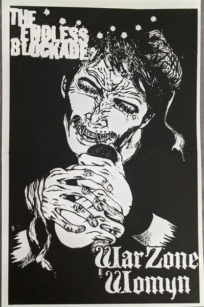 Endless Blockade, The / Warzone Womyn : The Endless Blockade / Warzone Womyn (LP,White Label)