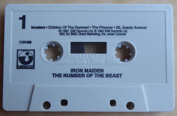 Iron Maiden : The Number Of The Beast (Album,Club Edition,Reissue)
