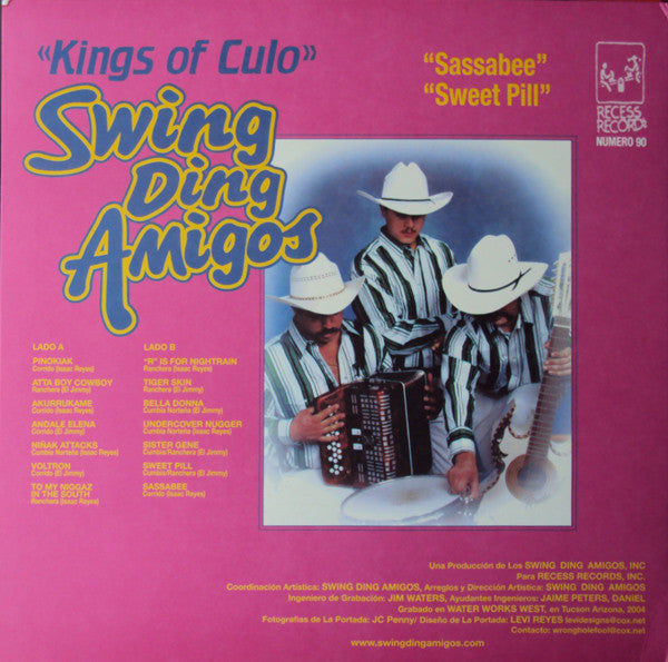 Swing Ding Amigos : Kings Of Culo (LP,Album)