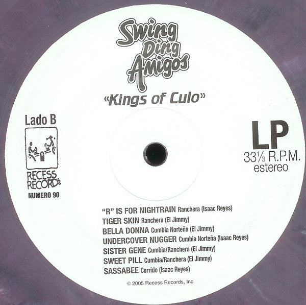 Swing Ding Amigos : Kings Of Culo (LP,Album)