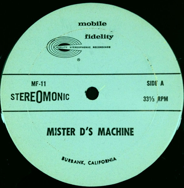 No Artist : Mister D's Machine (LP)