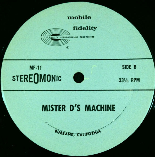 No Artist : Mister D's Machine (LP)