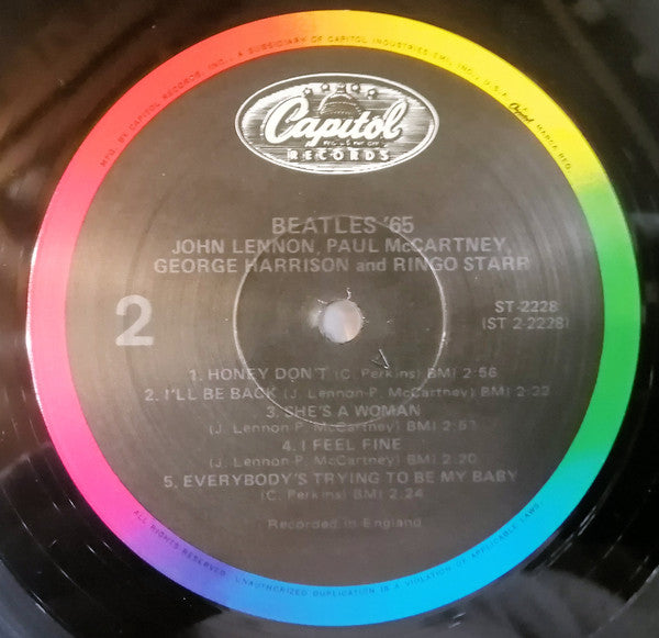 Beatles, The : Beatles '65 (LP,Reissue,Stereo)