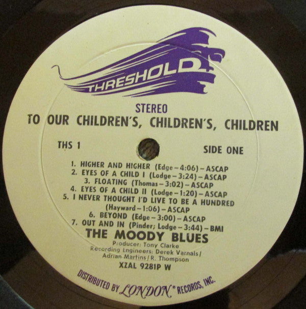 Moody Blues, The : To Our Children's Children's Children (LP,Album)