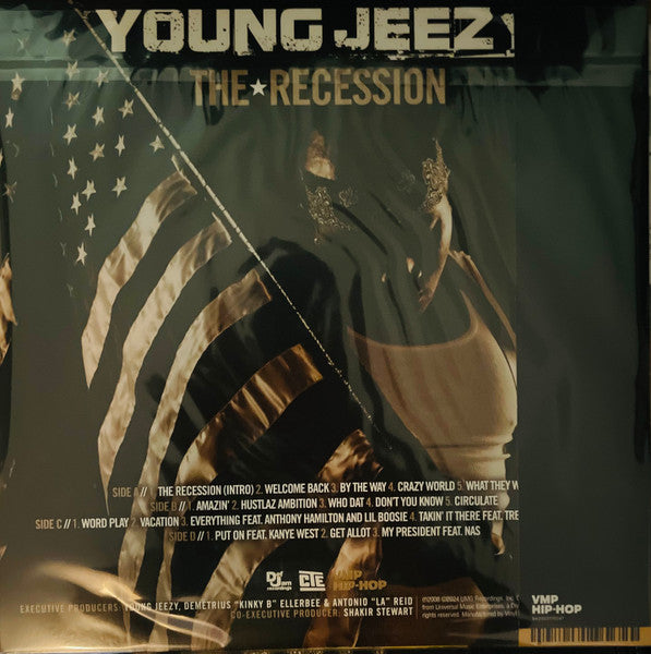 Young Jeezy : The Recession (LP,Album,Club Edition,Reissue,Remastered,Stereo)