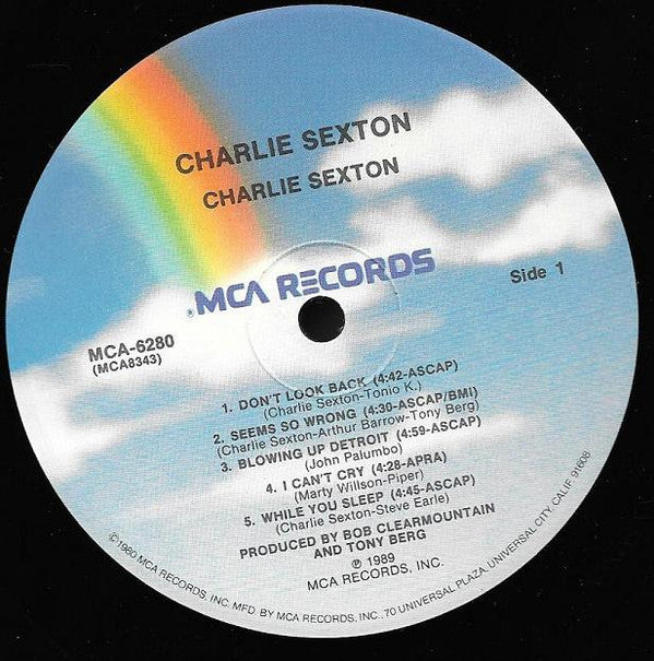 Charlie Sexton : Charlie Sexton (LP,Album)