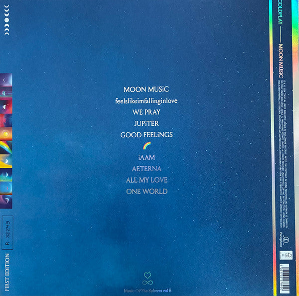 Coldplay : Moon Music (LP,Album,Limited Edition,Numbered)