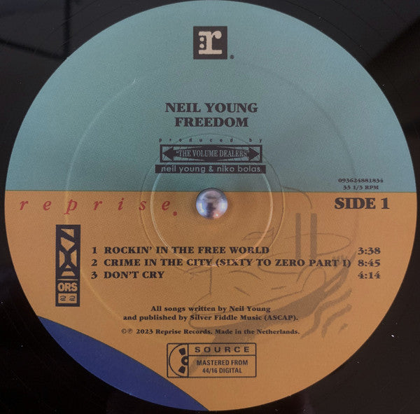 Neil Young : Freedom (LP,Album,Reissue)