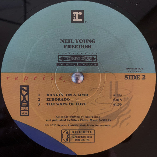 Neil Young : Freedom (LP,Album,Reissue)