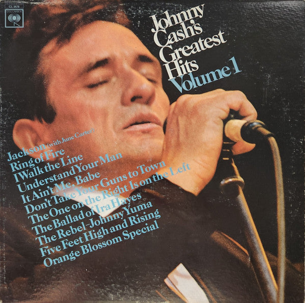 Johnny Cash : Johnny Cash's Greatest Hits (Volume 1) (LP,Compilation,Mono)