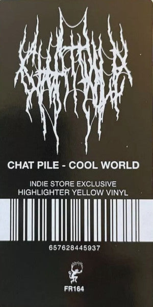 Chat Pile : Cool World (LP,Album,Limited Edition)
