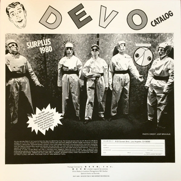 Devo : Freedom Of Choice (LP,Album,Limited Edition,Reissue,Stereo)