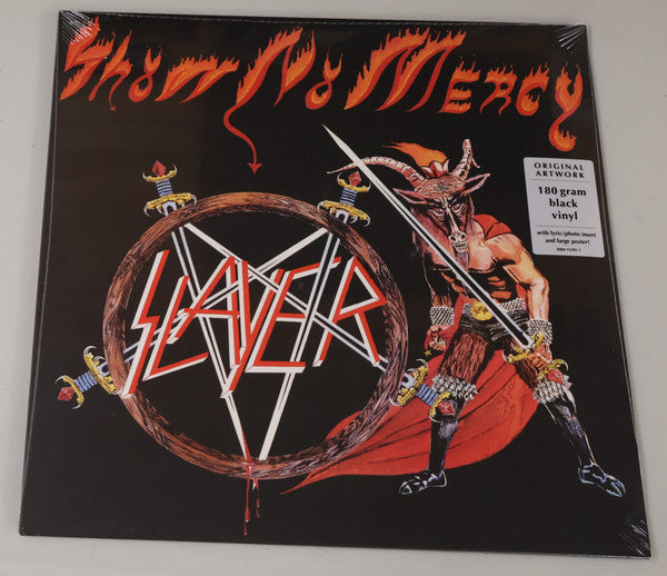 Slayer : Show No Mercy (LP,Album,Reissue,Remastered,Repress,Stereo)