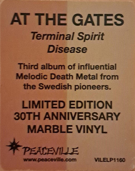 At The Gates : Terminal Spirit Disease (LP,Album,Limited Edition,Reissue)