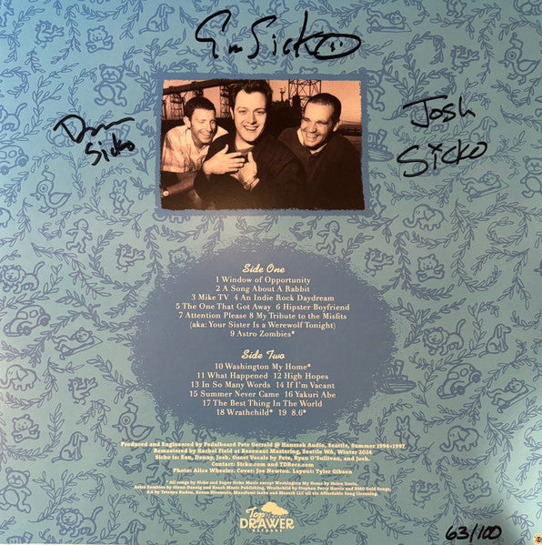 Sicko : “You Are Not The Boss Of Me!” (LP,Limited Edition)