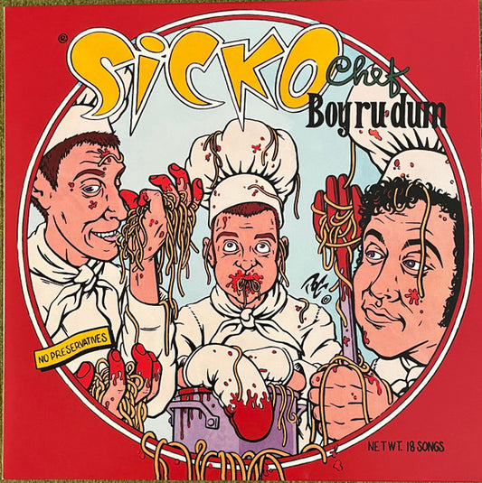 Sicko : Chef Boy Ru Dum (LP,Numbered,Reissue,Stereo)