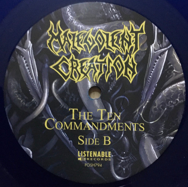 Malevolent Creation : The Ten Commandments (LP,Album,Limited Edition,Reissue)