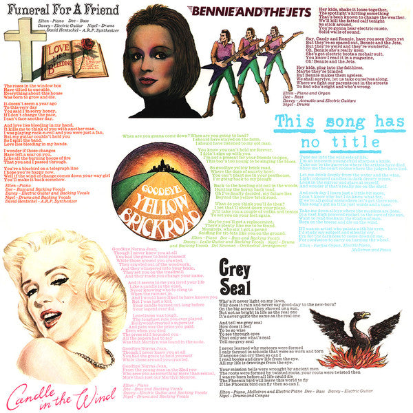 Elton John : Goodbye Yellow Brick Road (LP,Album,Reissue,Remastered,Limited Edition,Numbered)