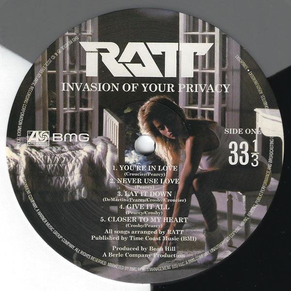 Ratt : Invasion Of Your Privacy (LP,Album,Reissue,Stereo)