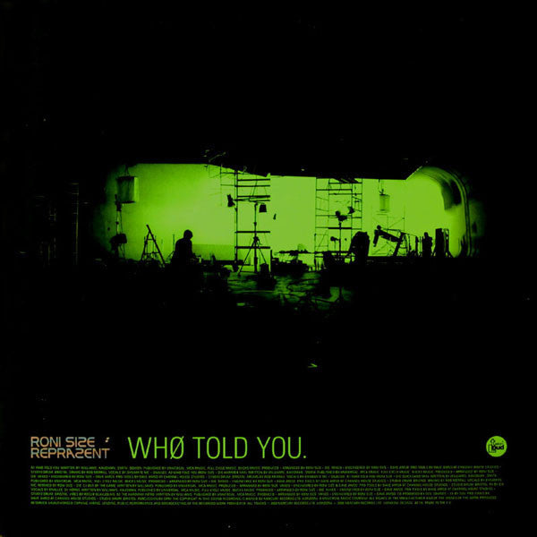 Roni Size / Reprazent : Who Told You (12",45 RPM,Promo)