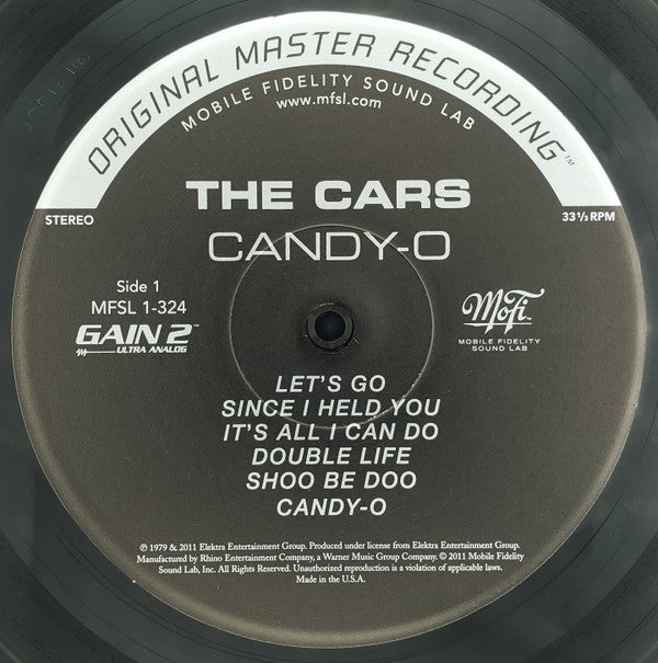 Cars, The : Candy-O (LP,Album,Limited Edition,Numbered,Reissue,Remastered)