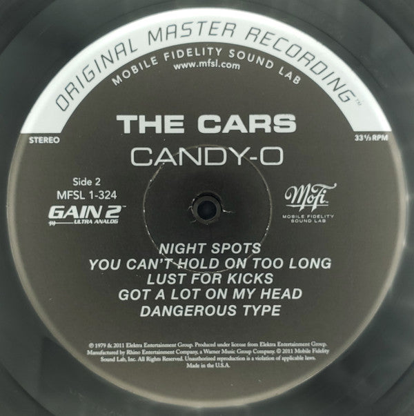 Cars, The : Candy-O (LP,Album,Limited Edition,Numbered,Reissue,Remastered)