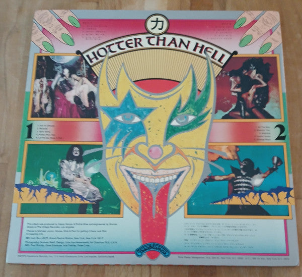 Kiss : Hotter Than Hell (LP,Album)
