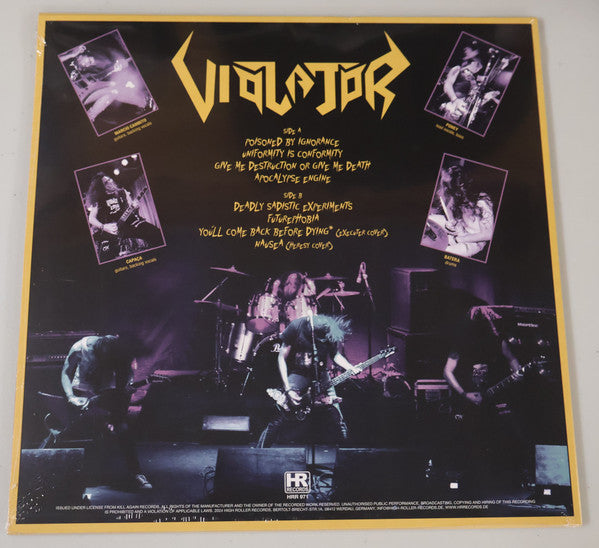 Violator (5) : Annihilation Process (LP,Album,Limited Edition,Reissue,Remastered)