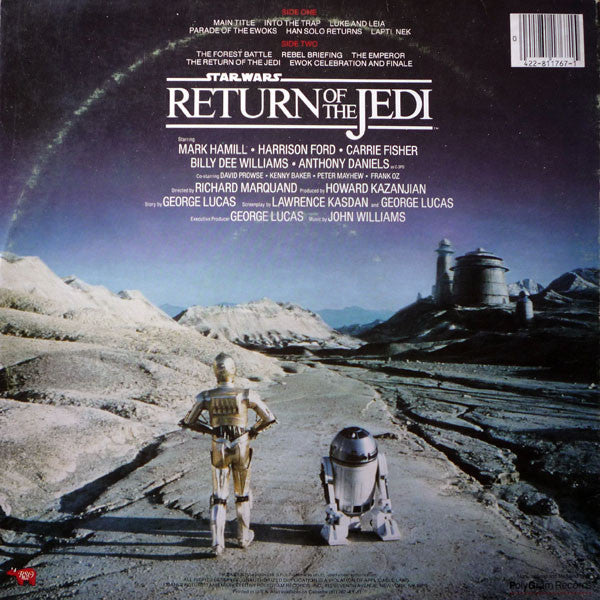 John Williams (4) : Star Wars / Return Of The Jedi - The Original Motion Picture Soundtrack (LP)