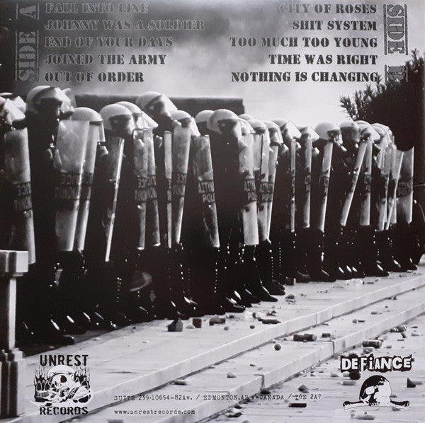 Defiance (2) : Out Of Order (LP,Album)