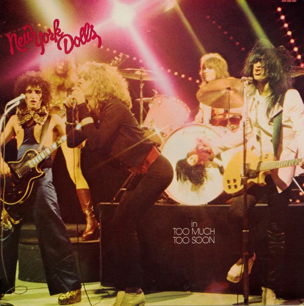 New York Dolls : Too Much Too Soon (LP,Album,Reissue,Stereo)