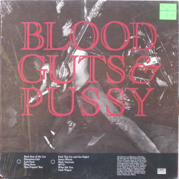 Dwarves : Blood Guts & Pussy (LP,Album)