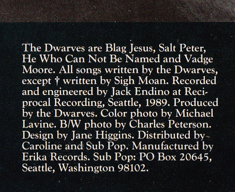 Dwarves : Blood Guts & Pussy (LP,Album)